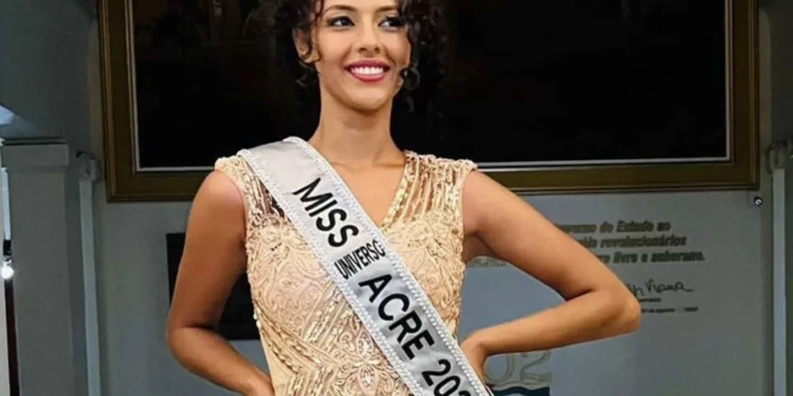Xapuriense de 21 anos é a nova Miss Universo Acre