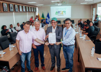 O convênio n° 001/2023 foi assinado pelo governador Gladson Cameli. Foto: Neto Lucena/Secom