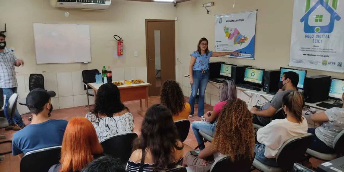 Seict e Instituto Êxito vão ampliar ofertas de cursos profissionalizantes que já acontecem através do Polo Digital. Foto: cedida