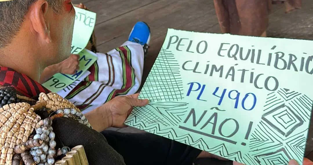 Indígenas do Acre promovem manifestação contra o Marco Legal nesta quarta-feira