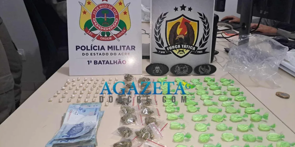 Adolescente de 15 anos é apreendido vendendo drogas em Rio Branco