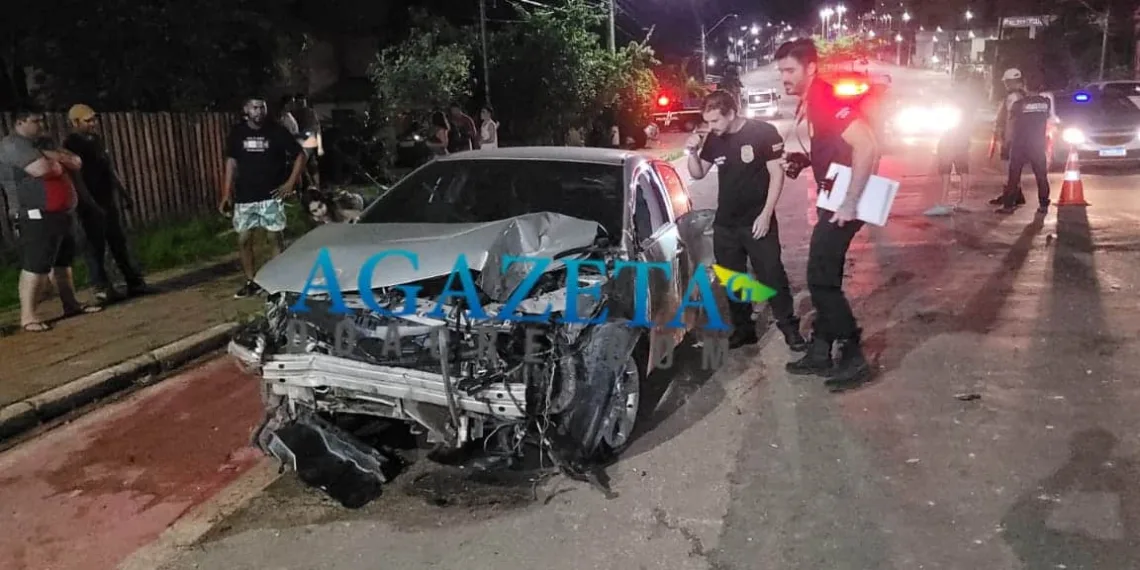 Acidente na estrada Dias Martins deixa 3 pessoas feridas