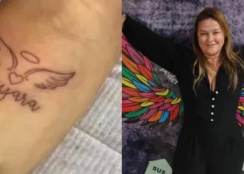 Mãe da cantora Nayara Vilela homenageia a filha com tatuagem: 'comigo para sempre'