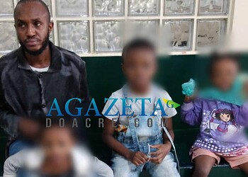 Irmã de imigrante que abandonou filhos em motel chega ao Acre e acompanha irmão no hospital