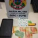 PM apreende adolescente por porte de drogas e mandado de internação em aberto