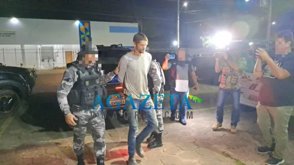 Homem acusado de roubo e homicídio é preso durante patrulhamento de rotina