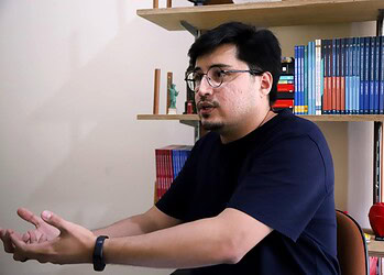 Professor Marcello Tamwing, embarca para a Irlanda em agosto, representando o Acre em um curso de especialização em liderança e gestão educacional. Foto: Mardilson Gomes/SEE