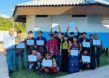 Jovens indígenas recebem formação sobre mídias sociais