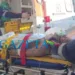 Jovem aponta arma de brinquedo para policial e é atingido com arma de verdade