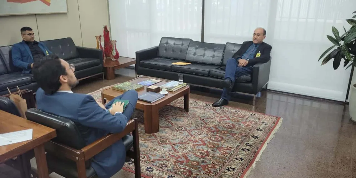 Bocalom participa de reunião na vice-presidência da República