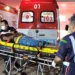 Vendedor de pão que empurrava moto ‘quebrada’, fica gravemente ferido após sofrer acidente