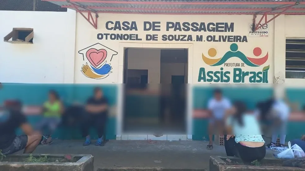 Entre janeiro e maio deste ano, mais de 1,7 mil pessoas passaram pelo abrigo em Assis Brasil — Foto: Arquivo/Prefeitura de Assis Brasil