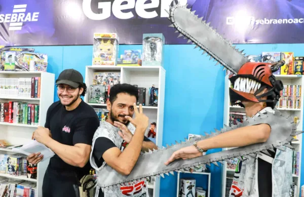 Lojas geek atraem público jovem ao espaço do Sebrae na Expoacre