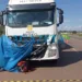 Motociclista morre esmagado ao ser atropelado por carretada na BR-364