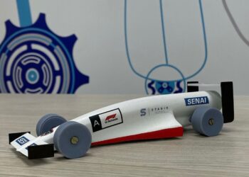 Automobilismo em miniatura: Modelo Flecha 2.0 (Foto: Rede Sociais)