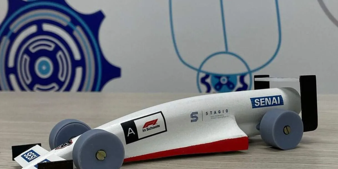 Automobilismo em miniatura: Modelo Flecha 2.0 (Foto: Rede Sociais)