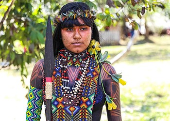 A V edição da Festival Atsa Puyanawa celebra a cultura do Povo Puyanawa. Foto: Marcos Santos/ Secom.