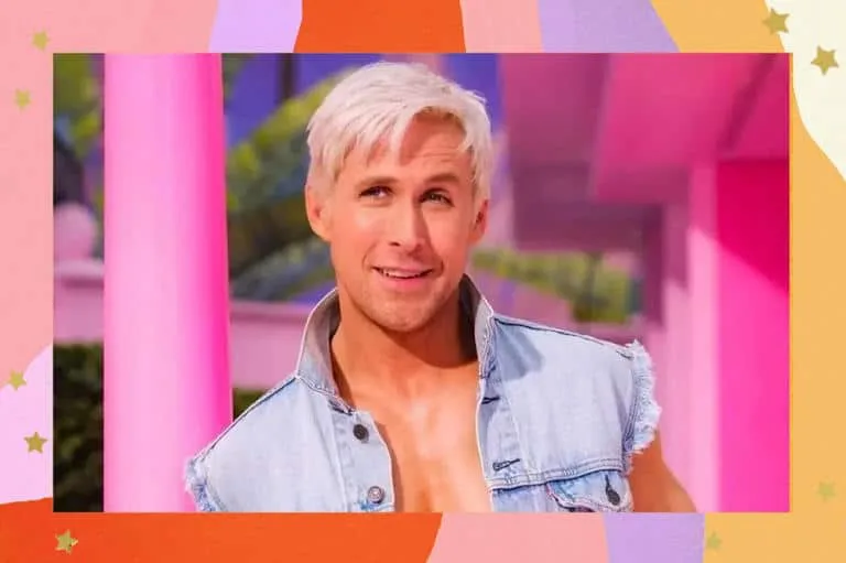 Ryan Gosling como Ken no filme Barbie
© Warner Bros/Divulgação