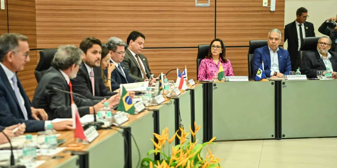A reunião foi realizada para aprovar o Plano Regional de Desenvolvimento da Amazônia. Foto: Felipe Freire/Secom