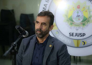 Secretário de Segurança Pública, coronel José Américo Gaia. Foto: Dhárcules Pinheiro/Asscom Sejusp