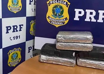 Acreano é preso com 6kg de cocaína escondidos em mala dentro de ônibus em Ji-Paraná
