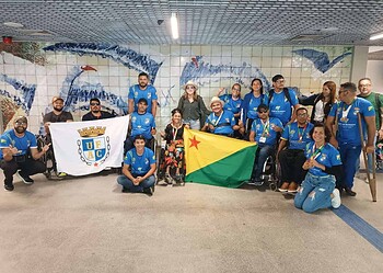 Atletas acreanos conquistam medalhas em competição paralímpica na Paraíba