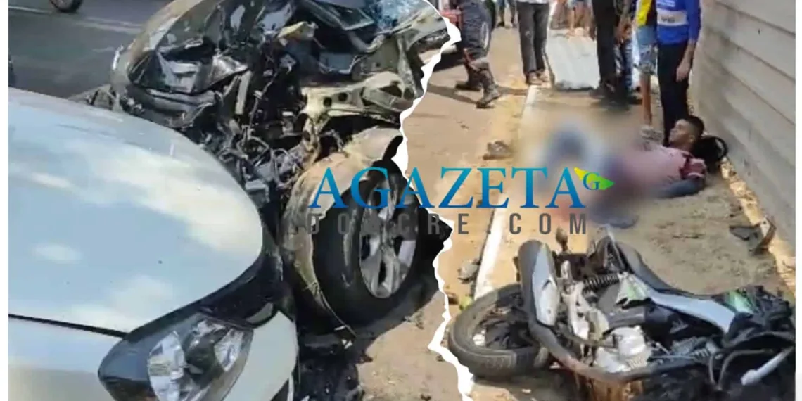 Motociclista tem uma das pernas decepadas em acidente na Rio de Janeiro