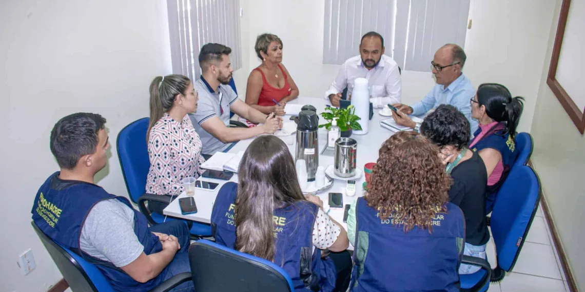Em parceria com o Tribunal de Justiça, Fundhacre se organiza para levar atendimentos aos moradores do Bairro Calafate. Foto: Gleison Luz/Asscom Fundhacre
