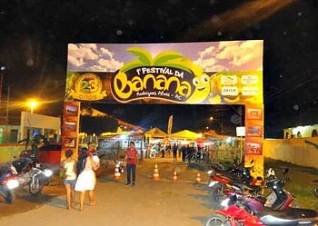Festival da Banana começa neste final de semana em Rodrigues Alves