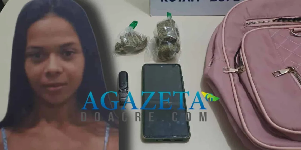 Mulher é presa em flagrante levando drogas em ônibus para Vila Campinas