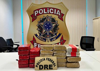 PF prende homem que estava transportando 40 quilos de droga para o Acre