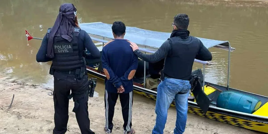 Homem que assassinou colono é preso em comunidade isolada no Acre