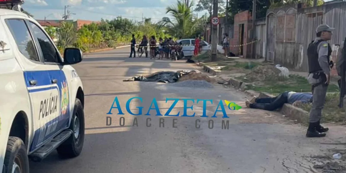 Em pouco mais de três horas, terceira pessoa é assassinada com tiro na cabeça na tarde desta quarta-feira em Rio Branco