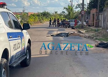 Em pouco mais de três horas, terceira pessoa é assassinada com tiro na cabeça na tarde desta quarta-feira em Rio Branco