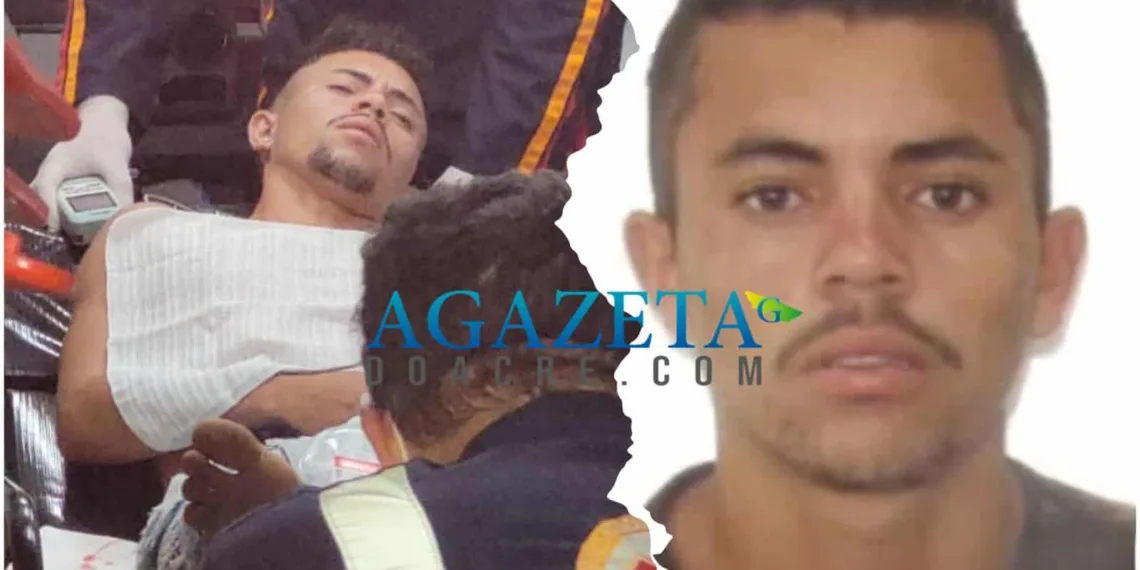 Jovem leva tiros nas costas em frente da própria casa em Rio Branco