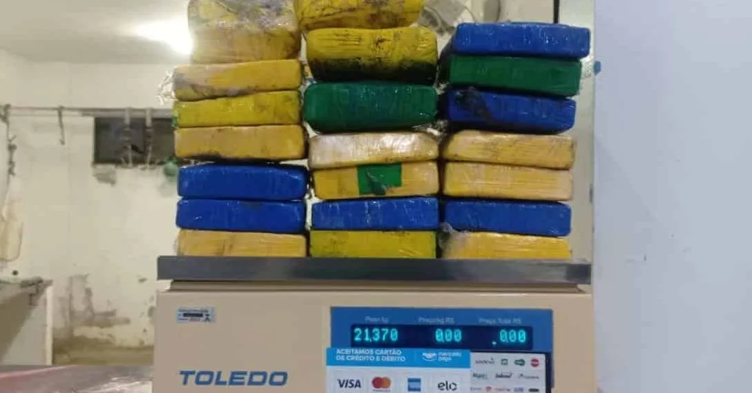 Homem é preso com mais de 20kg de drogas no interior do Acre