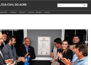 Polícia Civil do Acre lança site e amplia oferta de serviços