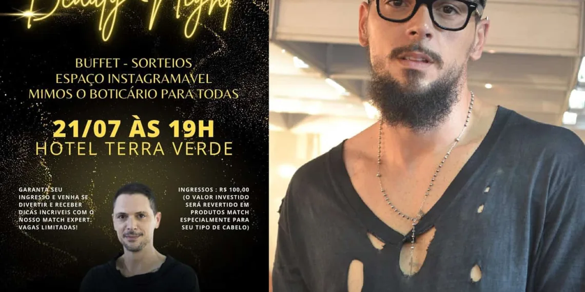 O Boticário realiza no próximo dia 21 o Beauty Nigth, com o expert em cabelos Ricardo dos Anjos