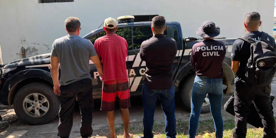 Polícia Civil prende foragido da Justiça acusado de participação em diversos crimes em Rodrigues Alves