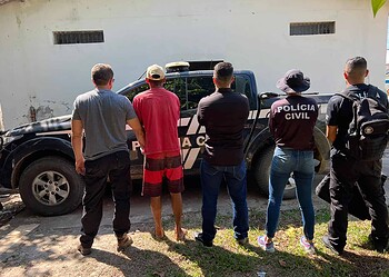 Polícia Civil prende foragido da Justiça acusado de participação em diversos crimes em Rodrigues Alves