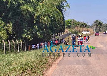 Rebelião: familiares de detentos se aglomeram em estrada de acesso ao Antônio Amaro