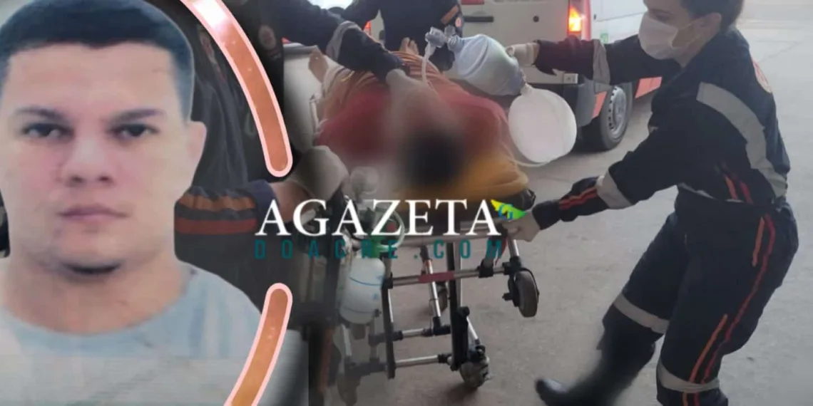 Jovem fica gravemente ferido após acidente de moto na ladeira do Raimundo Melo