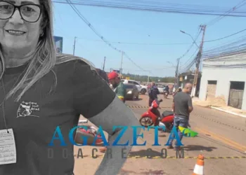 Professora morre após acidente de moto no interior do Acre