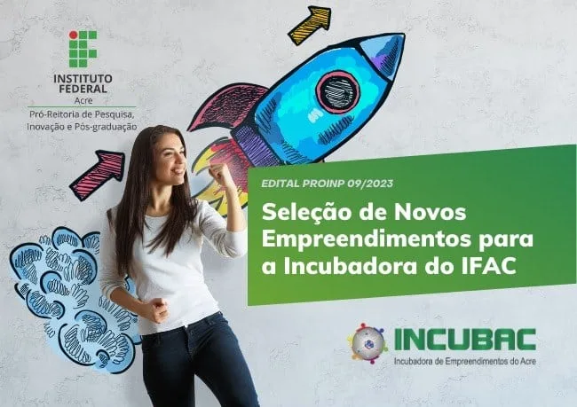 INCUBAC Ifac abre inscrições para incubação de novos empreendimentos
