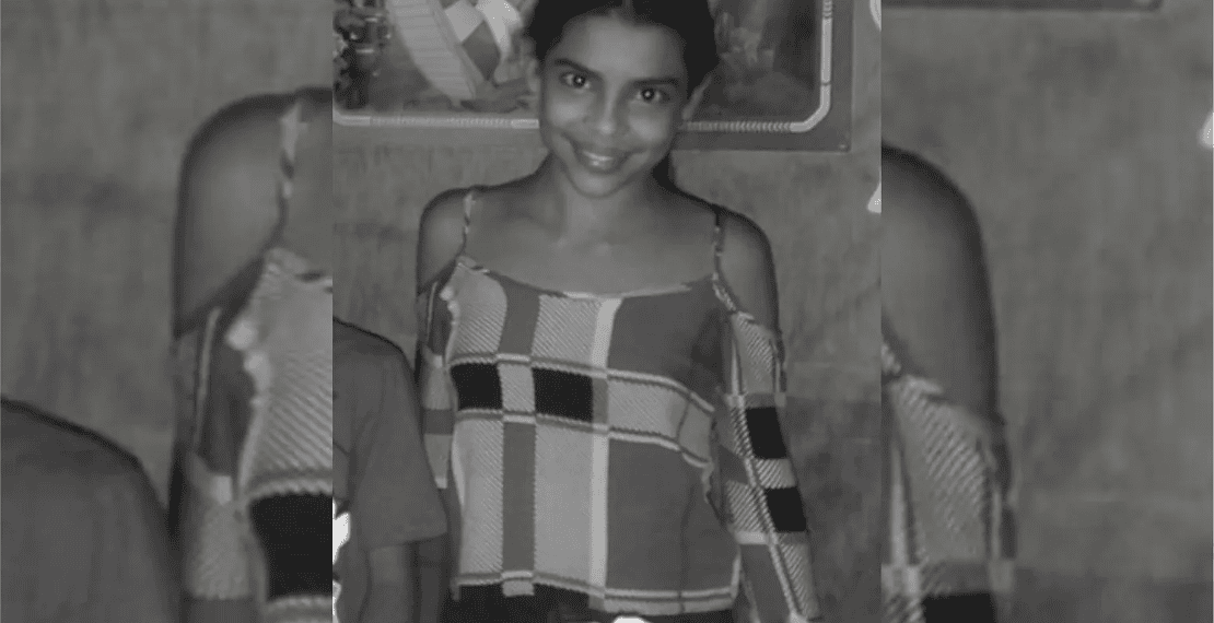 A jovem Maria de Nazaré Brilhante da Silva, moradora da comunidade Benfica 2, localizada no km 84 do sentido Assis Brasil, morreu após passar mal na madrugada do domingo. (Foto: Reprodução)