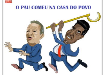 O pau comeu na casa do povo