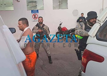 Detento ferido em rebelião recebe alta do PS e é transferido para unidade de segurança