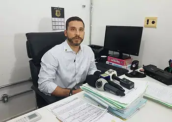 Delegado Luis Tonini atuava no interior do estado e foi transferido para a capital — Foto: Anny Barbosa/G1