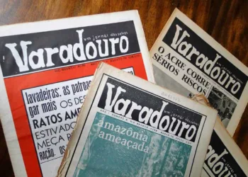 Jornal acreano Varadouro está em exposição no Rio de Janeiro