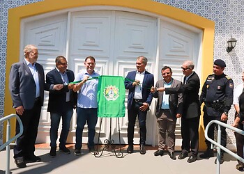 Governo do Acre entregou a revitalização do Museu da Borracha nesta quinta-feira, 17. Foto: Marcos Vicentti/Secom